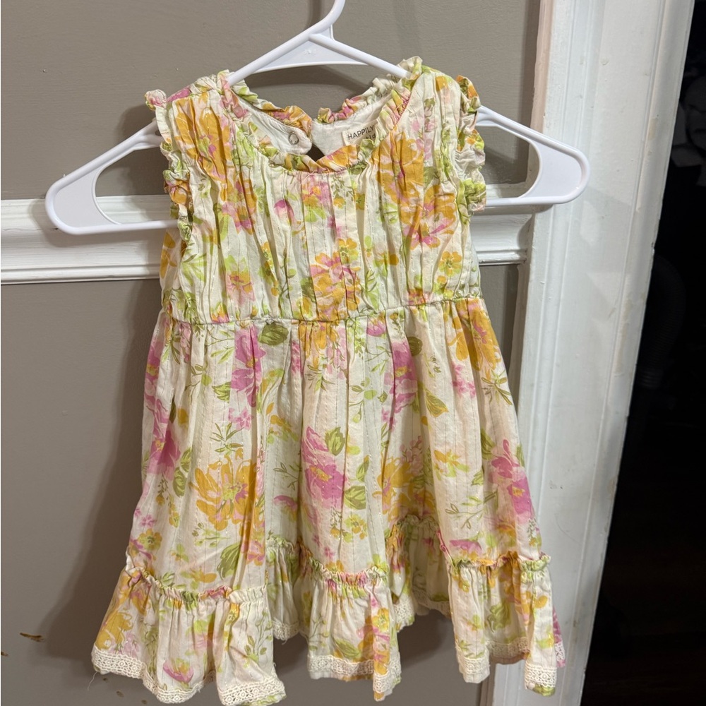 Girls happily Grey Dress 4t
